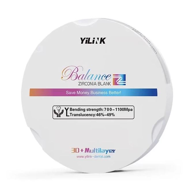 Bloques multicapa de circonia dental UTPML